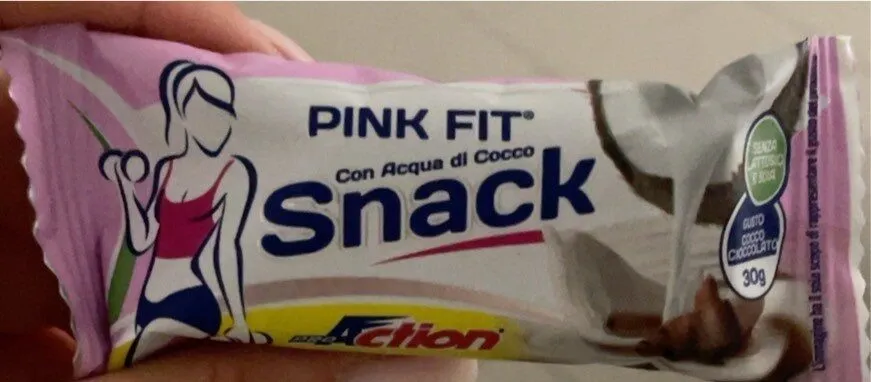 Pink fit snack