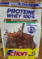 PROTEINE WHEY 100% Gusto Cioccolato senza glutine