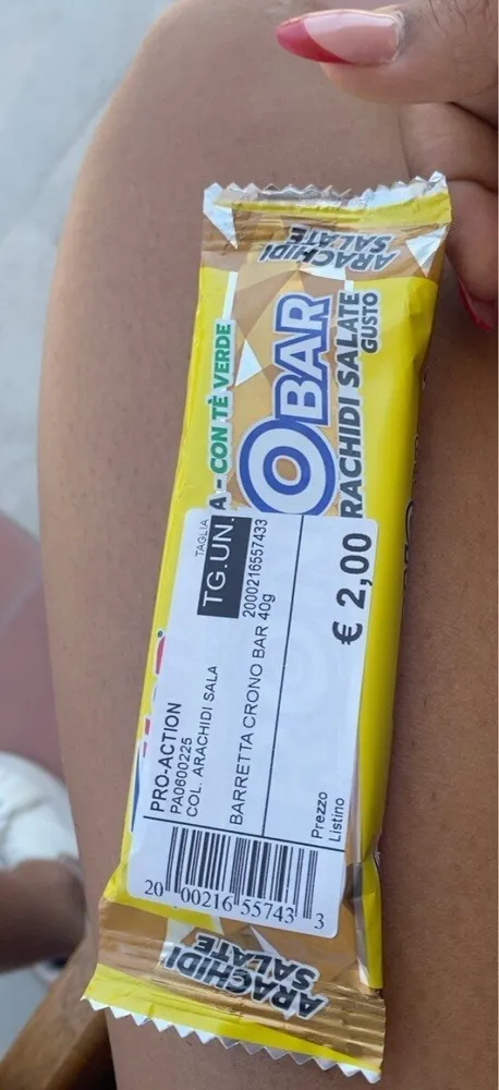 crono arachidi salate