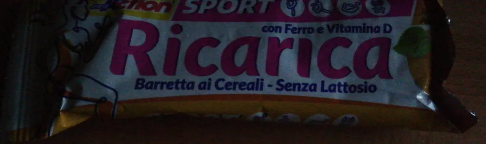 Ricarica barretta ai cereali