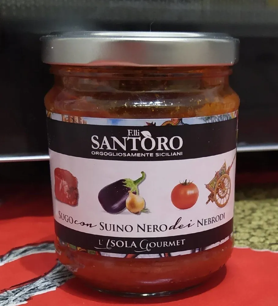 L'Isola Gourmet - Sugo con suino nero dei Nebrodi