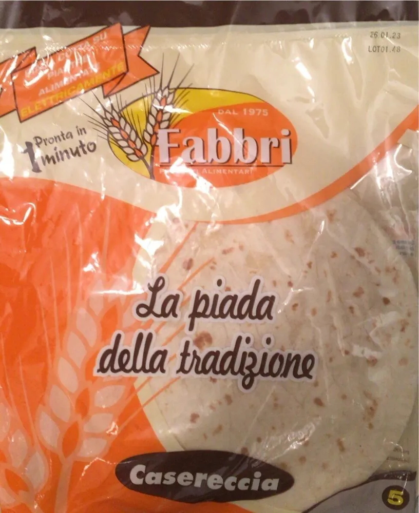 Piadina Fabbri casareccia
