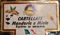CARTELLATE Mandorle e miele fatte a mano