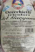Orecchiette tricolori del gargano