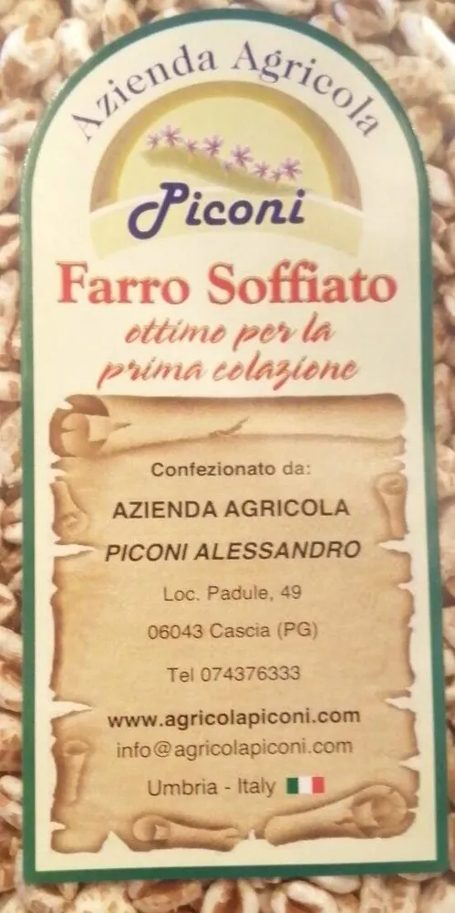 Farro soffiato
