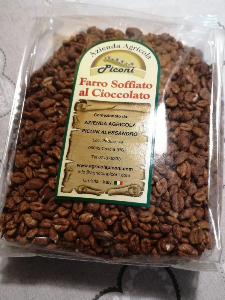 Farro soffiato al cioccolato