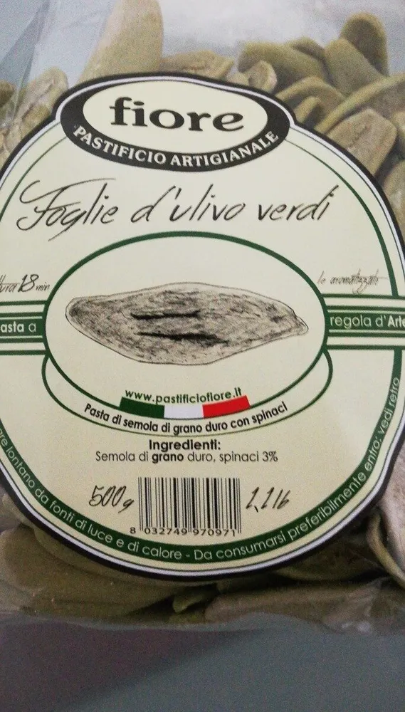 Foglie d'ulivo verdi