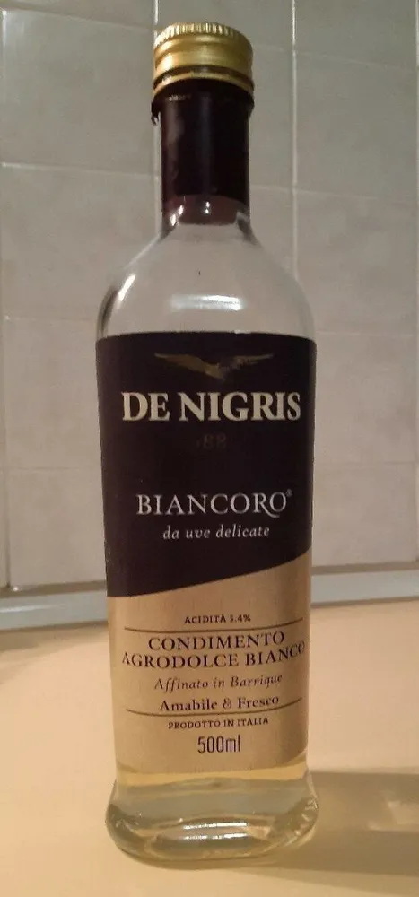 Condimento agrodolce bianco