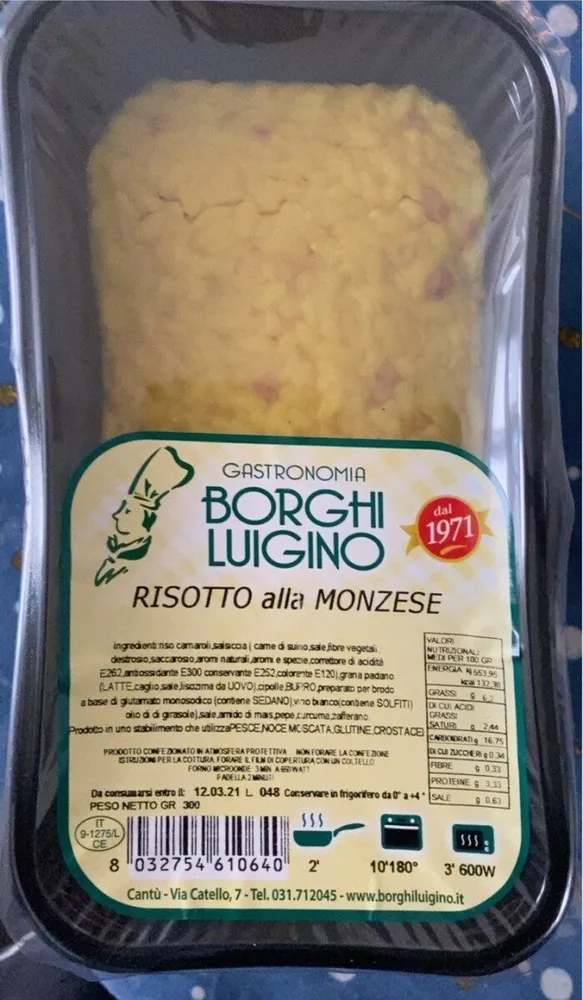 Risotto alla monzese