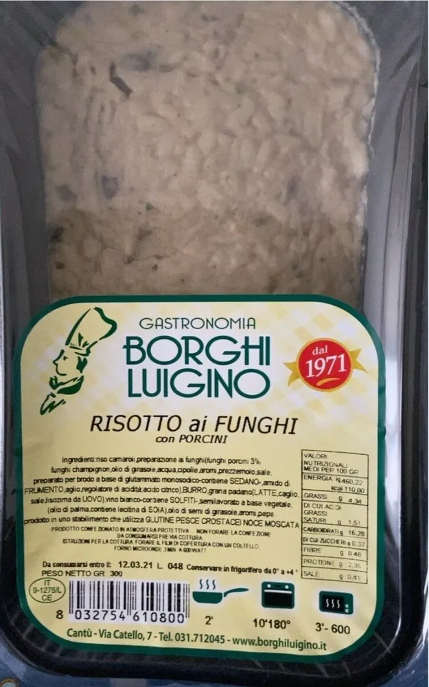 Risotto ai funghi