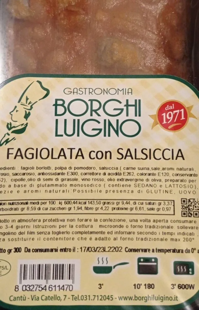 Fagiolata con Salsiccia