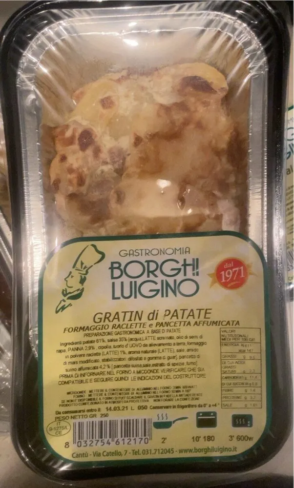 Gratin di patate