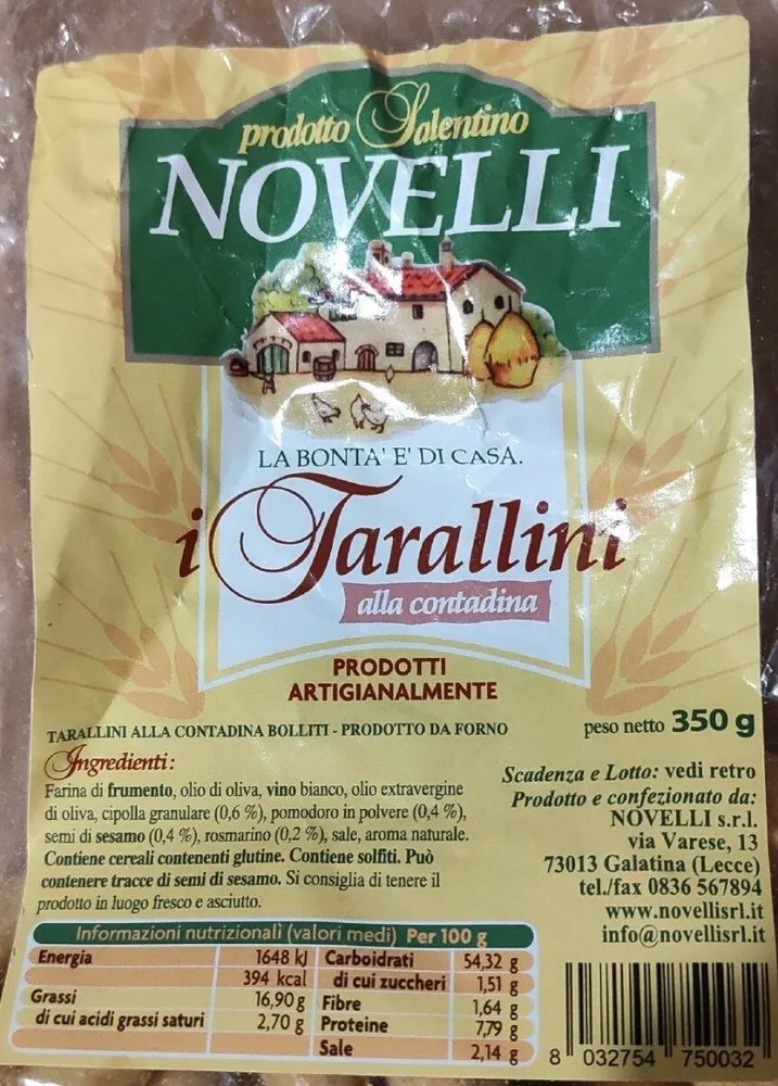 i Tarallini alla contadina