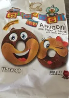 Amiconi con panna e cacao