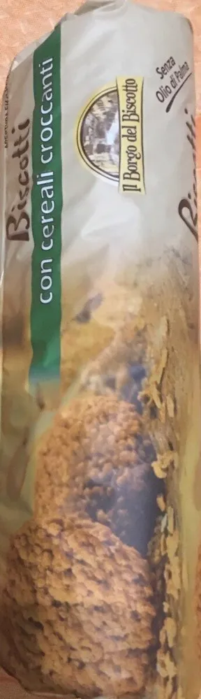 Biscotti croccanti con riso soffiato e fiocchi di avena