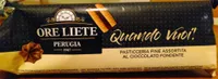 Pasticcini assortiti con cioccolato fondente