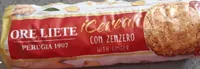 I cereali  con zenzero
