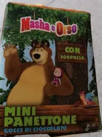Mini panettone Masha e Orso