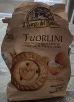 Tuorlini Frollini con uova fresche da galline allevate a terra
