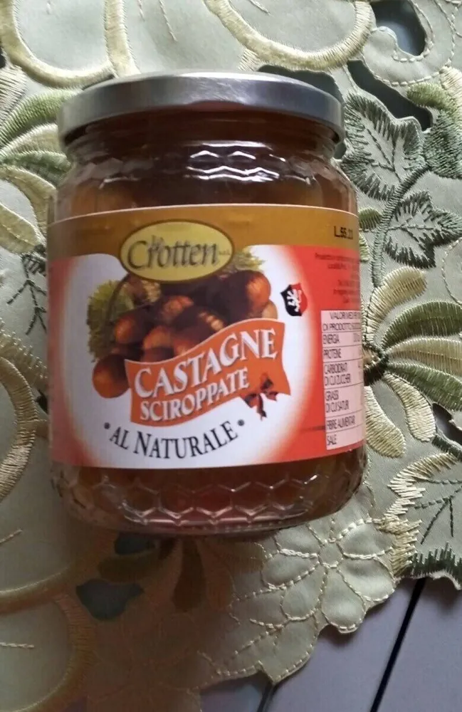 Castagne sciroppate