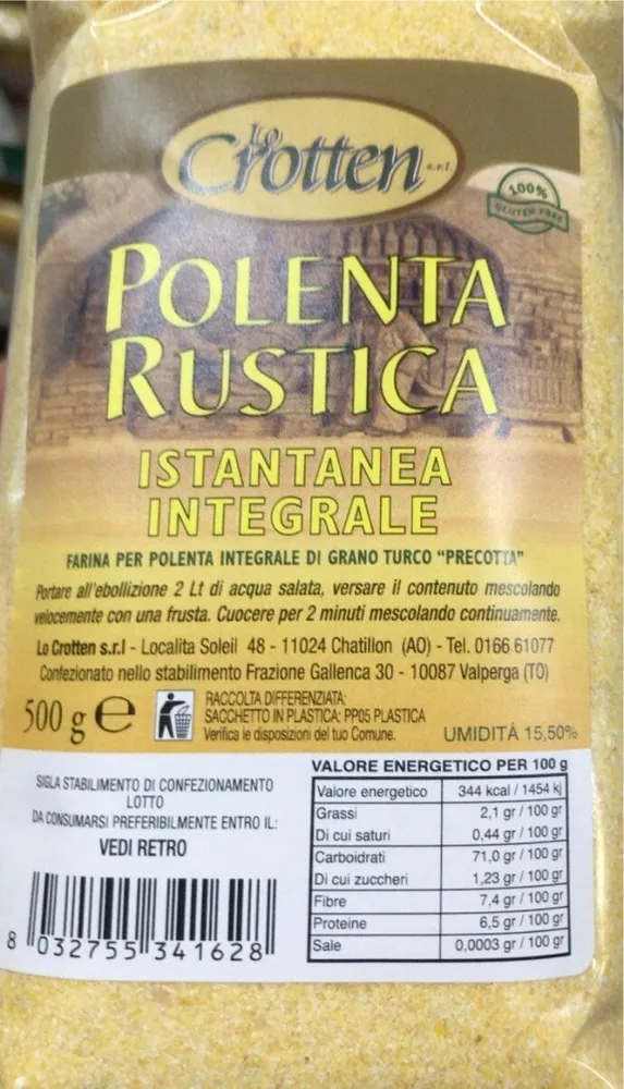Polenta rustica istantanea integrale