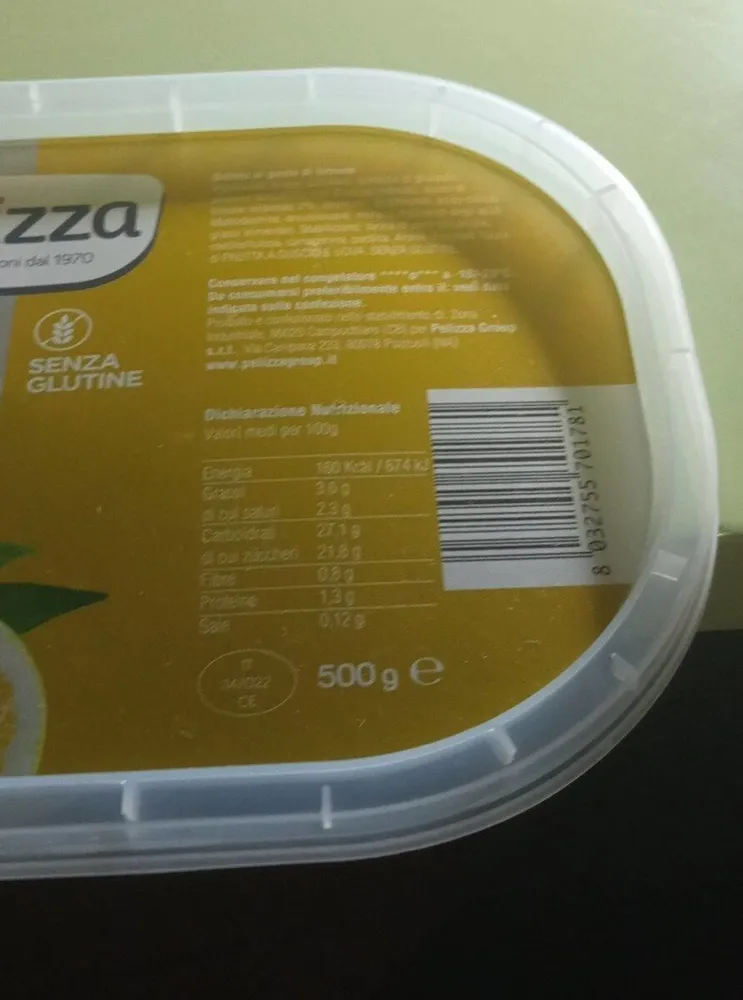 Sorbetto al limone