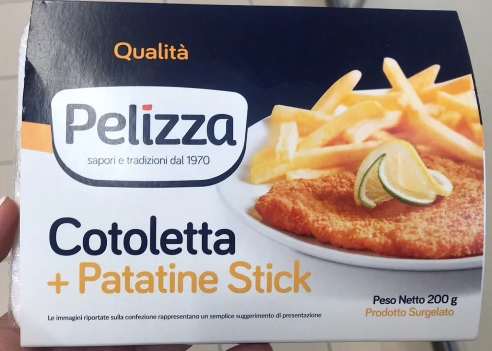 Cotoletta+ patatine stick