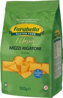 I classici mezzi rigatoni pasta sin gluten