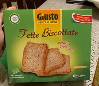 Fette biscottate  dorate e croccanti