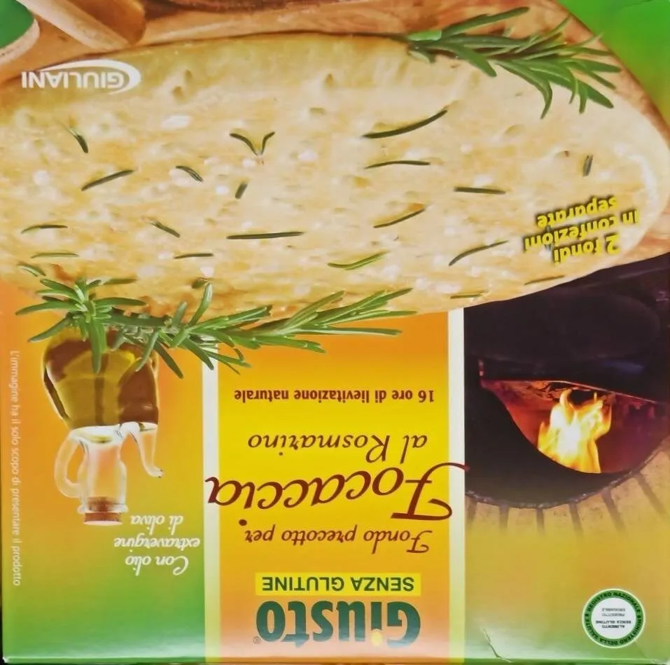 Fondo precotto per Focaccia al Rosmarino