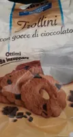 Frollini con gocce di cioccolato