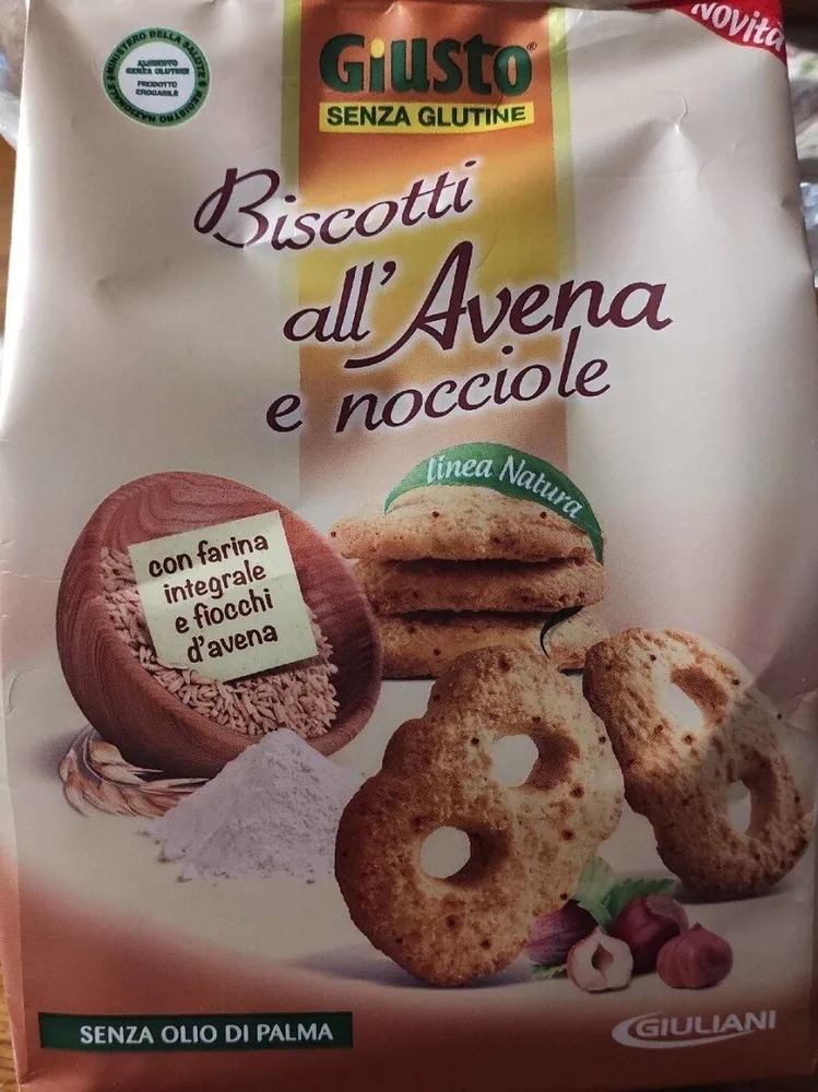 Biscotti all'Avena e nocciole