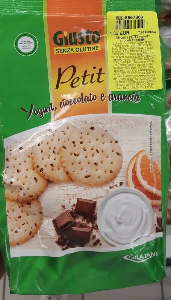Yogurt cioccolate e arancia