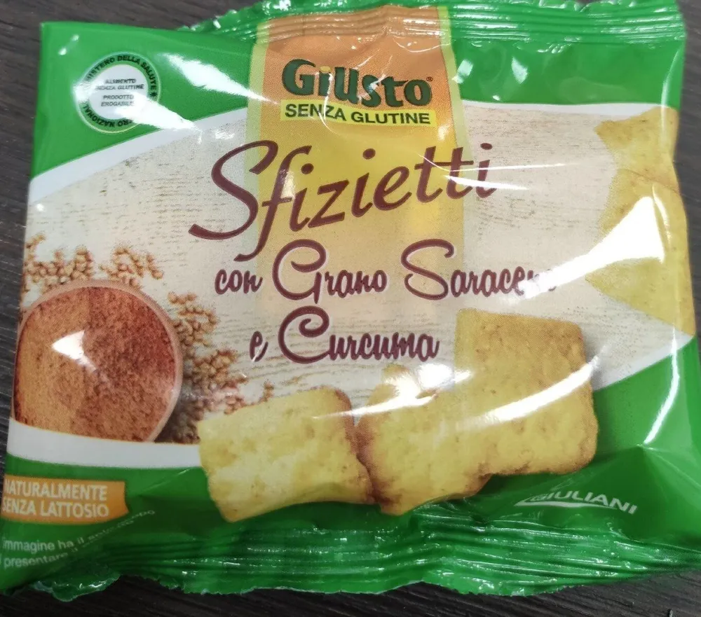 Sfizietti grano saraceno e curcuma