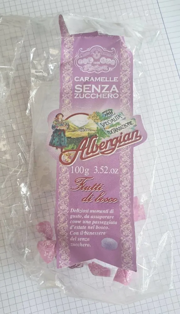 Caramelle senza zucchero