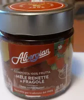 Composta frutta mele renette e fragole