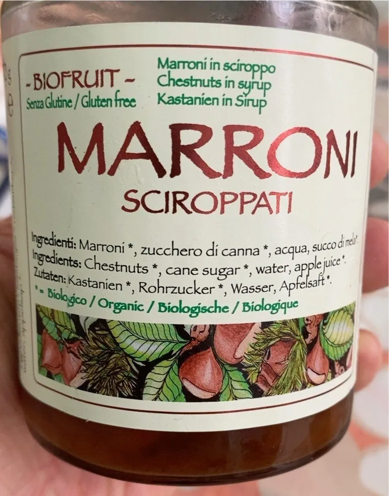 Marroni sciroppati