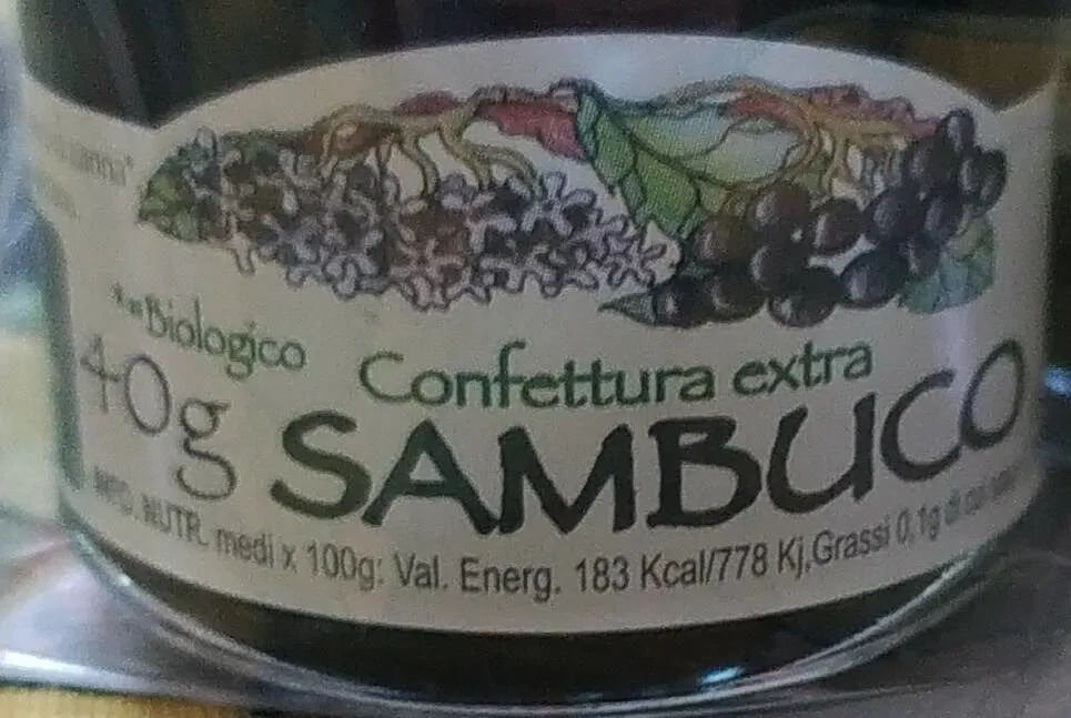 Confettura extra sambuco