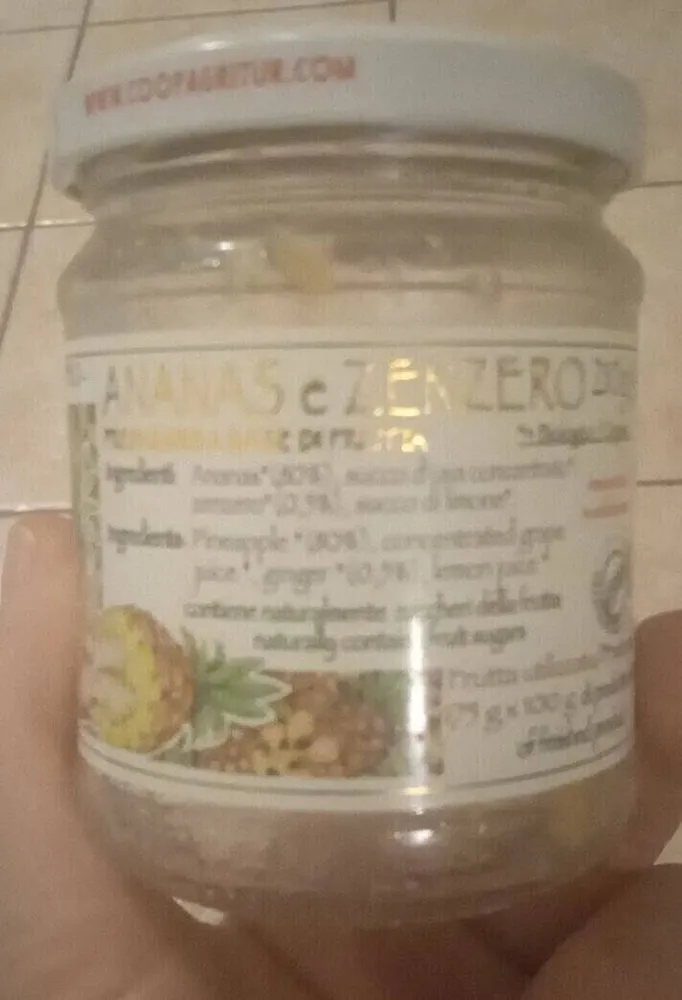 Ananas e zenzero