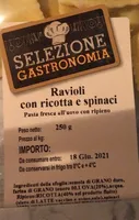 Ravioli con ricotta e spinaci