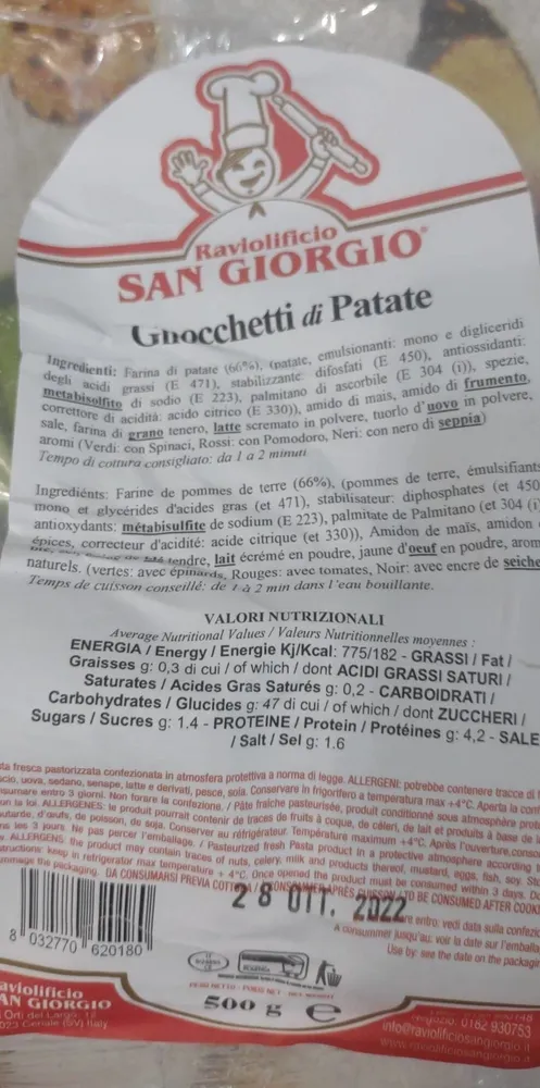 Gnocchetti di patate
