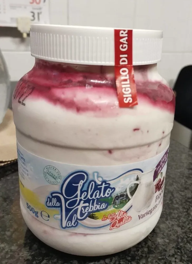 Gelato della Val Trebbia - amarena