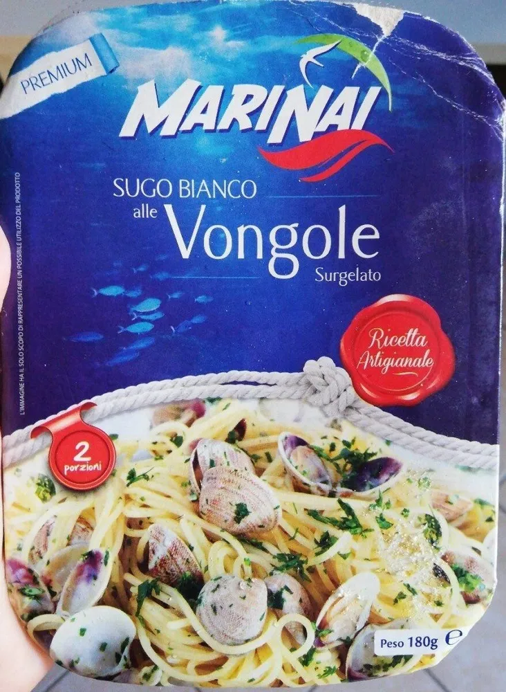Sugo bianco alle vongole