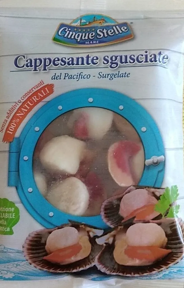 Capesante sgusciate
