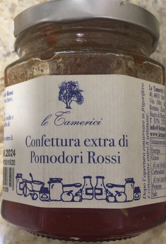 Confettura extra di pomodori Rossi