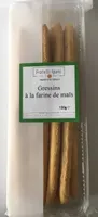 Gressins à la farine de maïs