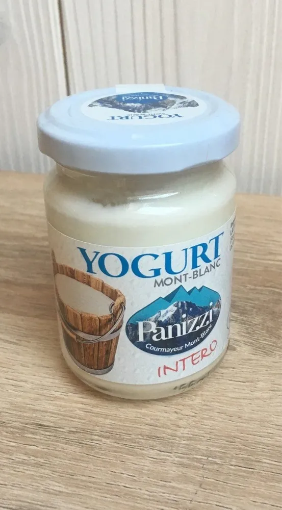 Yogurt mont blanc