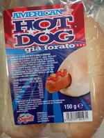 American hot dog già forato