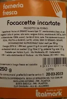 Focaccine invartate