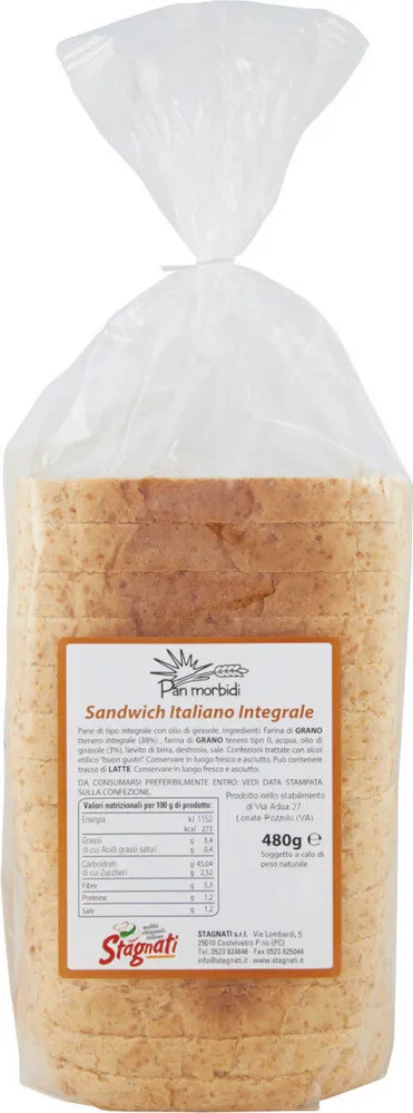 StagnatIGPan morbidi sandwich italiano integrale